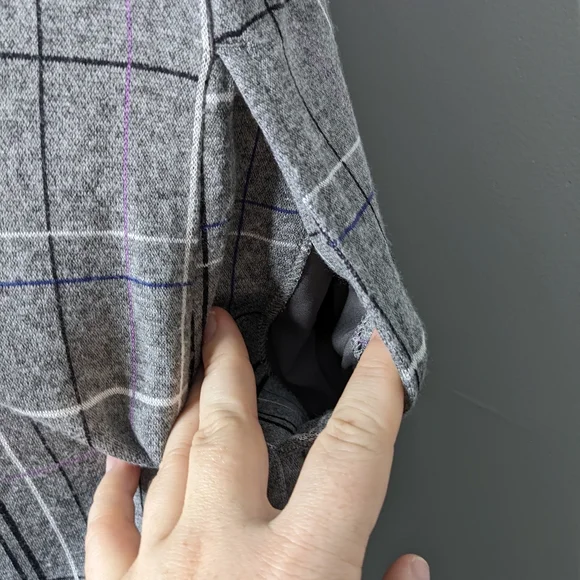 J Jill Ponte grey knit dress S - Picture 5 of 10